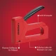 Arrow JT21 PK Manual Staple Gun Tacker, 6–10 mm, Red / Black