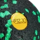4FIZJO Massage Motion Ball for Physical Therapy, Muscle Relaxation, Rehabilitation - 8cm, Black/Green
