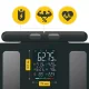4Fizjo 1520 ULTRA Smart Body Composition Scale, Black