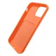 Samsung Galaxy S20+ Plus (SM-G985F/DS) Silicone Wallet Card Case, Red