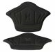 Adhesive Foam Heel Grips for Shoes, 5 mm, Black
