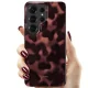 Tech-Protect Lamano MagSafe Case for Samsung Galaxy S26 Ultra - Brown / Black