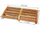 Traditional Wooden Foot Massager Roller 2x5