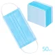 Disposable FFP2 Face Mask Respirator Promedix PR-205, 50 Pcs, Blue