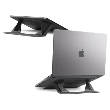 Spigen SlimFold LD201-S6 Laptop Stand up to 14", Gray