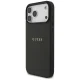 Guess iPhone 17 Pro Max Case Grained Ring MagSafe, Black