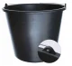 Plastic Bucket 20 L, Black