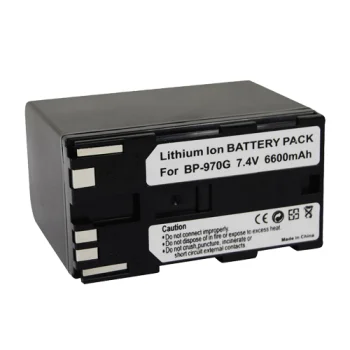 Canon BP-970G Replacement Battery 6600mAh Extra Digital