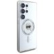 Чехол Karl Lagerfeld Button Karl Head MagSafe для Samsung Galaxy S25 Ultra, белый