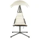 Multigarden PH006 Hanging Garden Lounger with Canopy, Beige