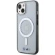 Apple iPhone 14 Plus 6,7\" BMW Silver Ring MagSafe Case Cover, Transparent
