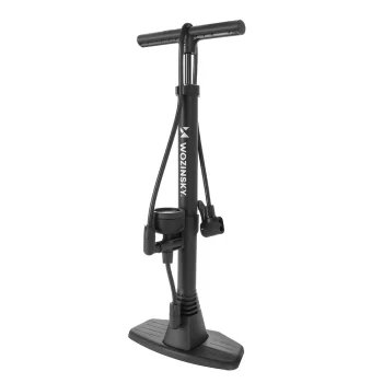 Wozinsky WPR-02 Floor Bicycle Pump with Pressure Gauge - Black