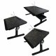 Adjustable Laptop Table Matrix with 4-Port USB Hub and Fan