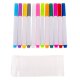 Kids Soft Drawing Album Notebook Board + 12 Markers, Yellow