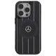 Mercedes iPhone 16 Pro Case Double Layer Crossed Lines MagSafe, Black