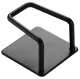 Self-Adhesive Kitchen Sponge Holder, Steel, Black