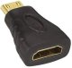 Gold-Plated HDMI to Mini HDMI Adapter, Black