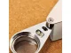 Folding Jeweler Pocket Magnifier 30x 21mm with 2 LED