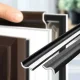 Self-Adhesive Window and Door Weather Strip, 4m, Black