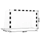 Neo-Sport NS-464 Football Goal 180x120x60 cm, Black/White