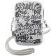 Hello Kitty Graffiti Kitty Head Shoulder Bag - White