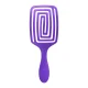 Activeshop O-327 Flexible Hair Brush Purple