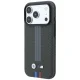 BMW Case for iPhone 18 Pro / 17 Pro M Quadrille Kevlar MagSafe, Dark Gray