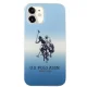 U.S. Polo Assn. iPhone 12 mini Case Gradient Pattern, Blue