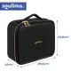 Soulima Beauty Case with LED Mirror, Black