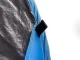 Pop-up Beach Tent with UV Protection, Blue/Silver