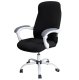 Office chair cover black