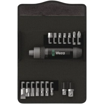Wera 2090/17 Impact Screwdriver Set, 17 Pieces