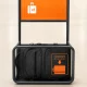 Travel Laptop Backpack Wozinsky WPW-20L 40x20x25cm Black
