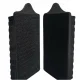 Magnetic Aquarium Glass Cleaner, 11x5.5x20 cm, Black
