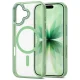 Tech-Protect MagMat MagSafe Case for iPhone 17 - Transparent Green