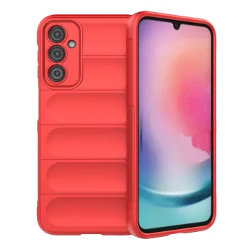 Case for Samsung Galaxy A24 4G, Magic Shield Case, Red