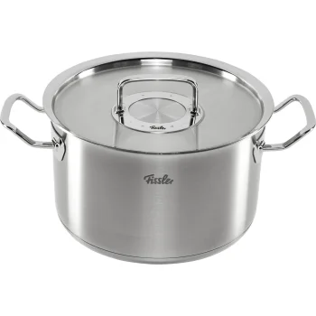 Cooking Pot with Lid Fissler Original Profi Collection 2, 24 cm, 6.3 l, Silver