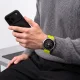 Tech-Protect Iconband Pro strap for Garmin (47 mm), lime and black