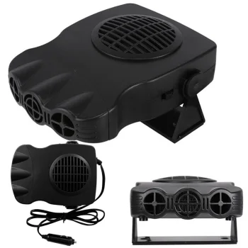12V Portable Car Heater and Fan, 200W Plug In Windshield Defroster for Fast Heating