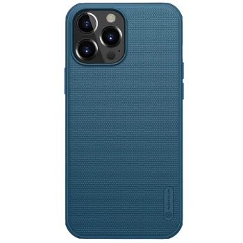 Nillkin Super Frosted Shield dėklas iPhone 13 Pro Max, mėlynas