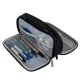 Double Extendable Pencil Case Maaleo 24516, Black