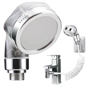 Universal Sink Shower Head and Hose Set (Chrome)