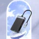 Orico CL4D-A3 USB-A 3.0 Memory Card Reader for SD microSD CF MS, Black and Silver