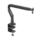 BOYA MIC ARM LP Low Profile Microphone Arm with Desk Clamp, Black
