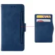 Sony Xperia 1 VI Wallet Design Multiple Card Slots Stand Leather Phone Case Cover, Blue