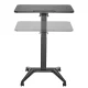 Maclean MC-453B Mobile Laptop Desk, Black