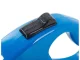 Retractable Dog Leash with Lock, Tape 5m, up to 15kg, Blue