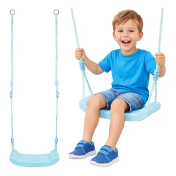 Kruzzel Plastic Children's Swing, Blue