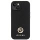 Guess iPhone 15 Plus Case 4G Strass Metal Logo, Black