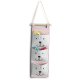Nukido Hanging Wall Organizer for Toys, pink